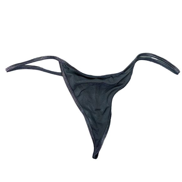 Seven Til Midnight Cross Dye Lace & Mesh Babydoll / G-String Set - Size 3X - Picture 5 of 7